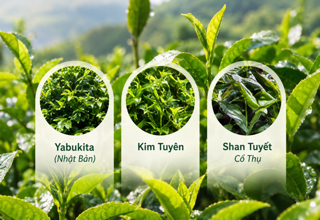 3 giong che matcha chinhson